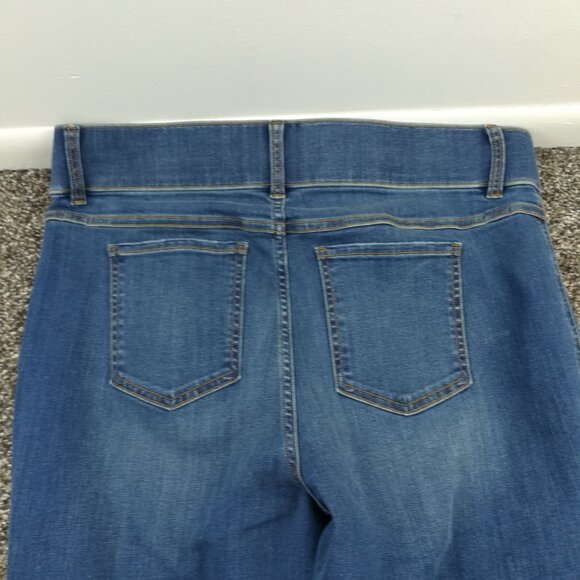 Spanx Jeans Flare Vintage Indigo Blue High Rise Size 1X 20456R - Picture 8 of 12